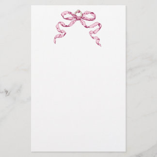 Papelería Estacionamiento de Bow Rosado de Baby Business