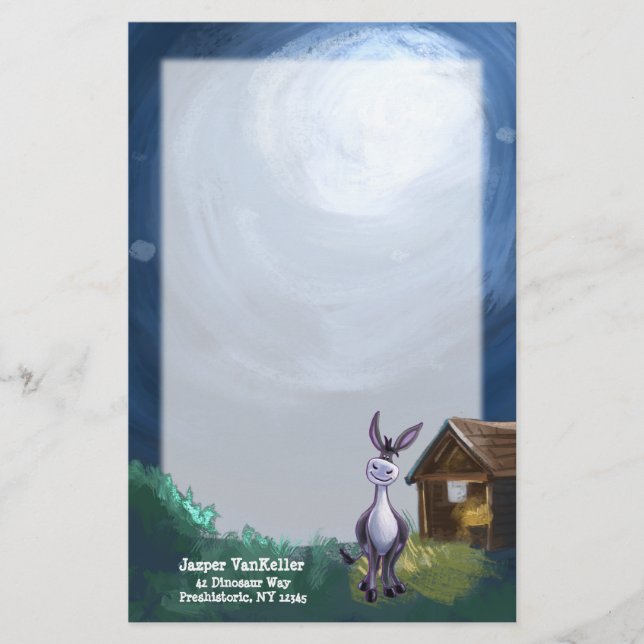 Papelería Estacionamiento de burro (Anverso)