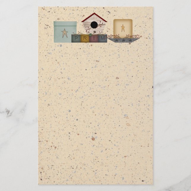 Papelería Estacionamiento de colección primitiva (Anverso)