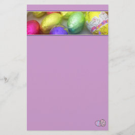 Papelería Estacionamiento de 'Colores de Pascua' (Lavanda)