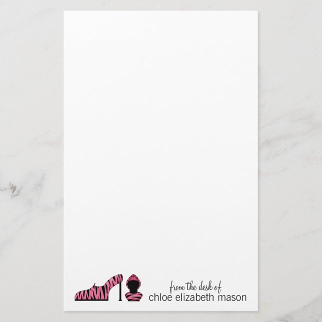 Papelería Estacionamiento de Cosas Súper Cutas (Anverso)