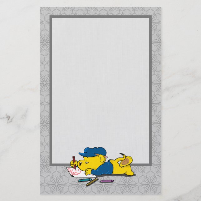 Papelería Estacionamiento de dibujos de Ferald (Anverso)