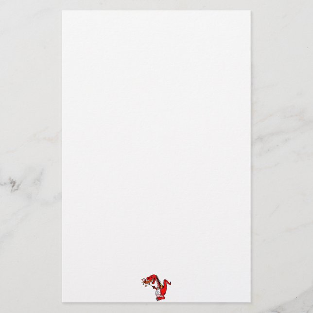 Papelería Estacionamiento de Dragon BBQ (Anverso)