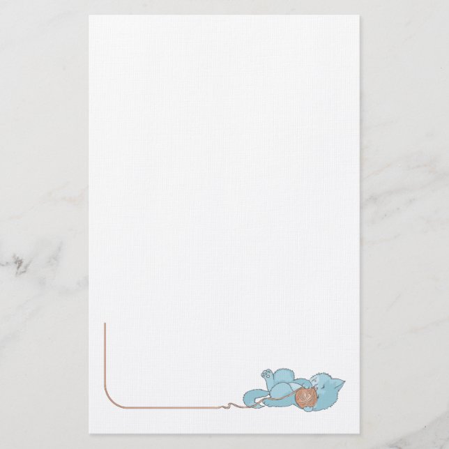 Papelería Estacionamiento de gatitos para amantes de las mas (Anverso)