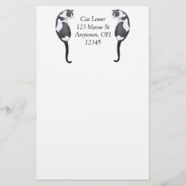 Papelería Estacionamiento de gatos de personalizable Tuxedo