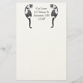 Papelería Estacionamiento de gatos de personalizable Tuxedo