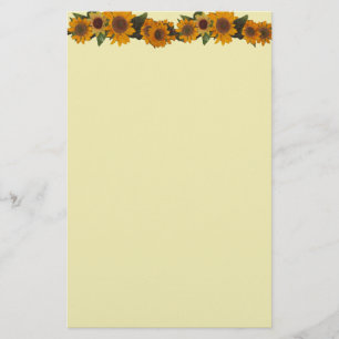 Papelería Estacionamiento de girasol