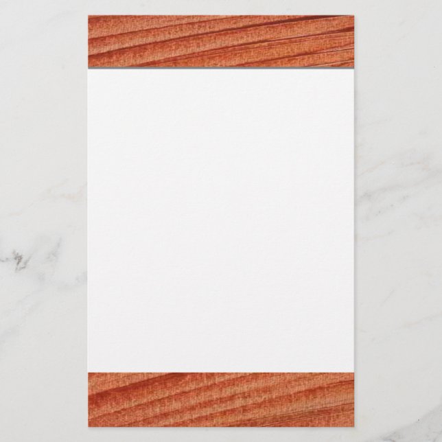 Papelería Estacionamiento de grano de madera (Anverso)