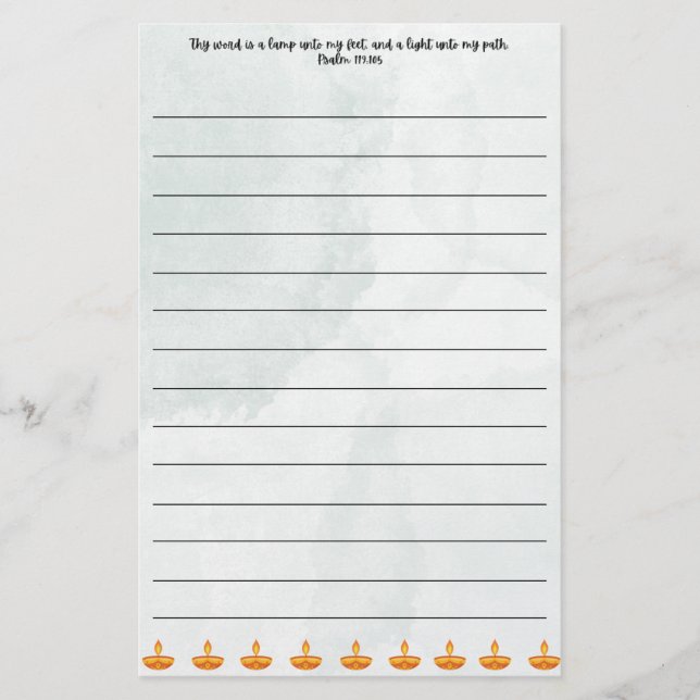 Papelería Estacionamiento de guiones (Anverso)