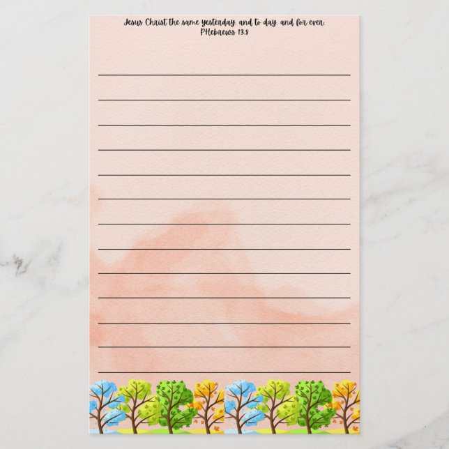 Papelería Estacionamiento de guiones (Anverso)