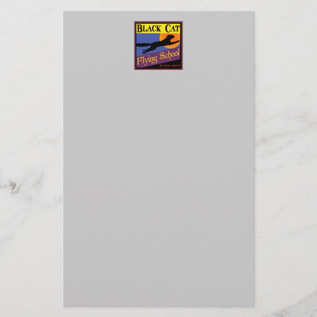 Papelería Estacionamiento de Halloween en la escuela de vola (Anverso)