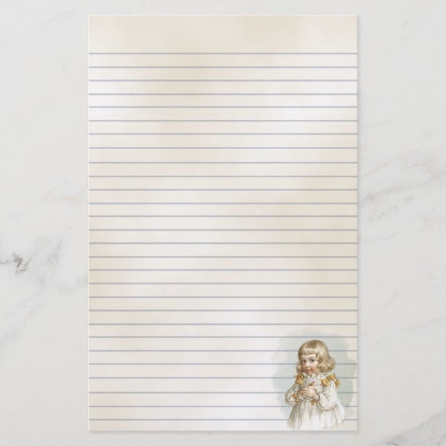 Papelería Estacionamiento de Ilustracion de vintage infantil (Anverso)