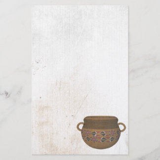 Papelería Estacionamiento de la alfarería de Hopi Pueblo