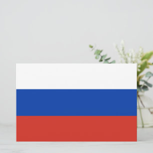 Papelería Estacionamiento de la bandera rusa (Rusia)