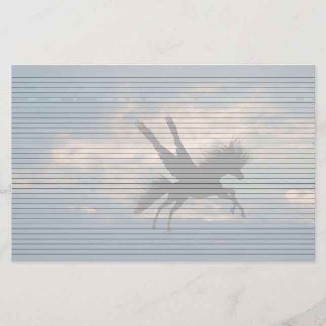 Papelería Estacionamiento De La Noche En El Vuelo (Anverso)