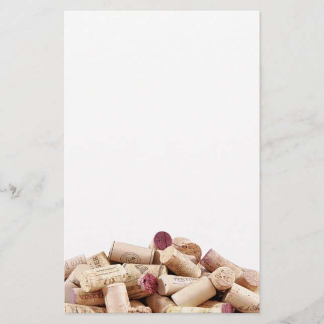 Papelería Estacionamiento de los Wine Corks (Anverso)