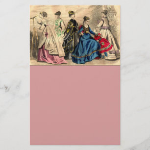 Papelería Estacionamiento de moda para damas victorianas