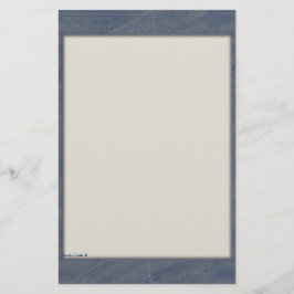 Papelería Estacionamiento De Música De Patchwork En Azul