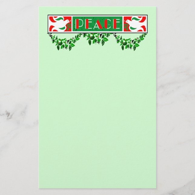 Papelería Estacionamiento de paz (Anverso)