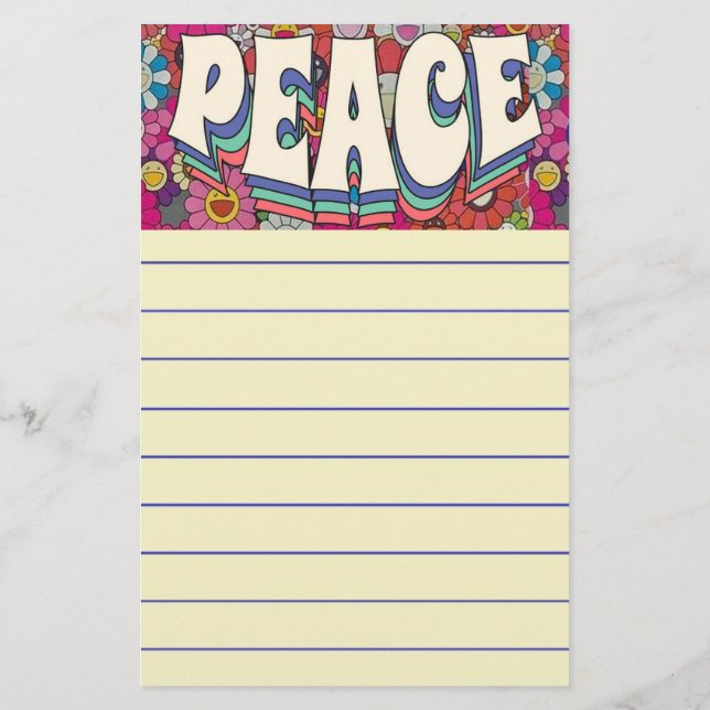 Papelería Estacionamiento de paz (Reverso)