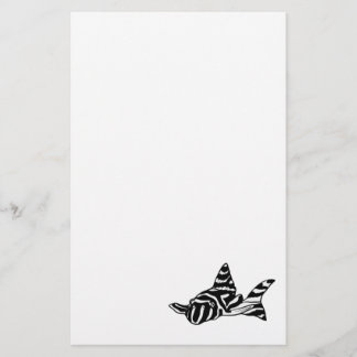 Papelería Estacionamiento de peces cebra plecostomus pleco