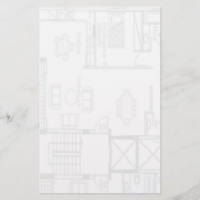 Papelería Estacionamiento de plan de piso (Anverso)
