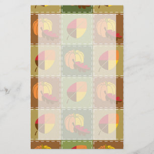 Papelería Estacionamiento de Quilt de Otoño