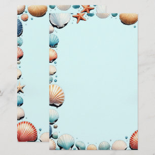 Papelería Estacionamiento de Seashell Symphony