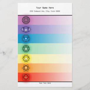 Papelería Estacionamiento de siete chakras