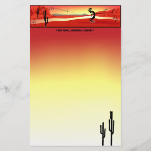 Papelería Estacionamiento de sol de Kokopelli