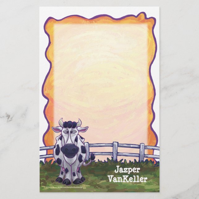 Papelería Estacionamiento de vaca (Anverso)