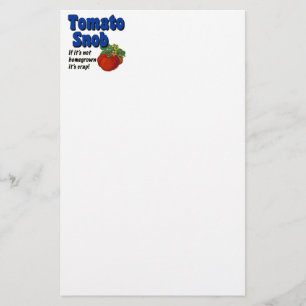 Papelería Estacionamiento divertida de jardín del Tomato Sno
