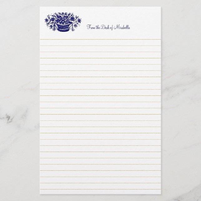 Papelería Estacionamiento en línea del Personalizado de la c (Anverso)