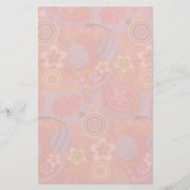 Papelería Estacionamiento Floral Deco (Anverso)