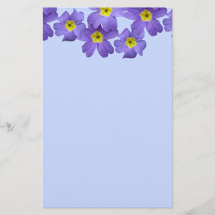 Papelería Estacionamiento fotográfico de la flor de la prima