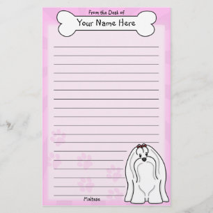 Papelería Estacionamiento maltés de Kawaii