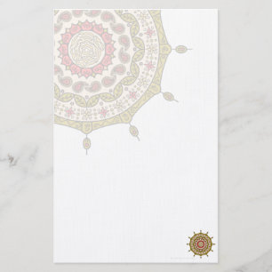Papelería Estacionamiento Mehndi Fantasy Gold