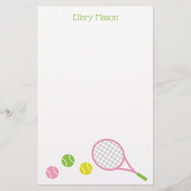 Papelería Estacionamiento personalizado del tenis de fábrica (Anverso)