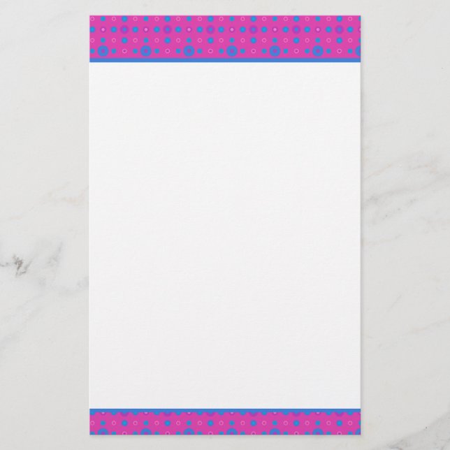 Papelería Estacionamiento personalizado, patrón mágico del n (Anverso)