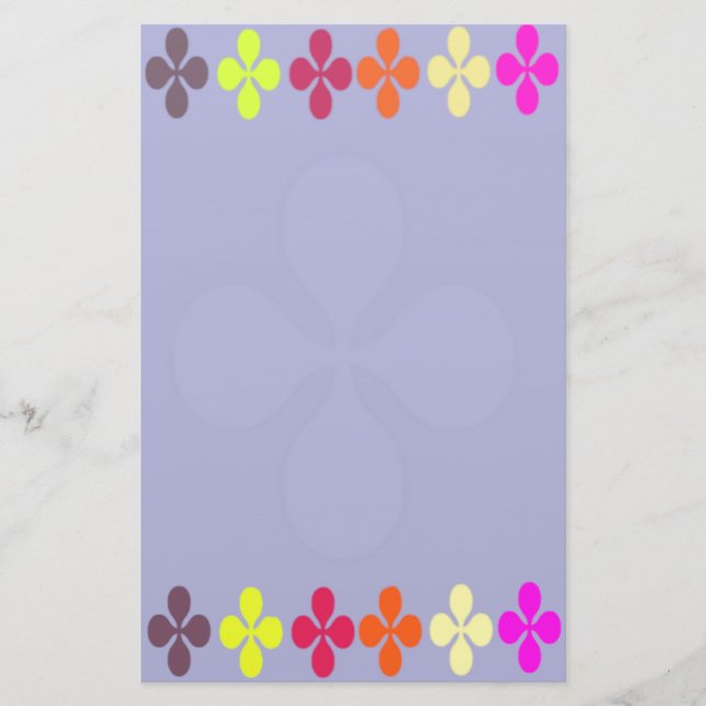 Papelería Estacionamiento retro (Anverso)