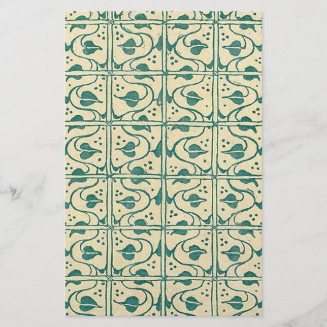 Papelería Estacionamiento Retro Vintage (Anverso)