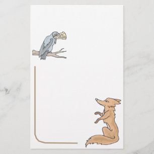Papelería Estacionario de animales amantes de la mascota Fox