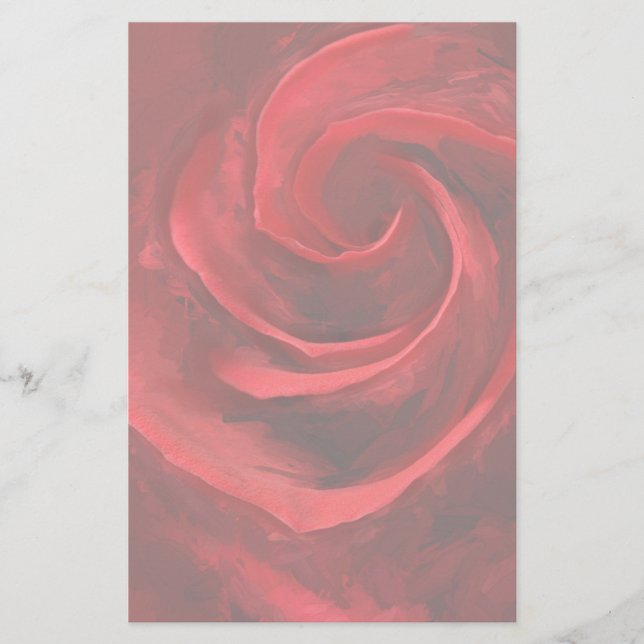 Papelería Estacionario de belleza desenvolviéndose (Anverso)