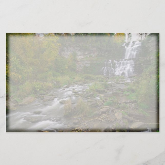 Papelería Estacionario de cascada (Anverso)