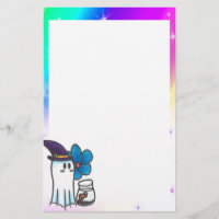 Estacionario de Cute Ghost Kurt Spoopyton