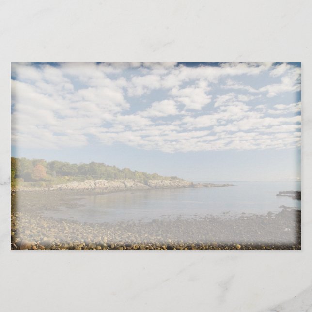 Papelería Estacionario de la Costa de Maine (Anverso)