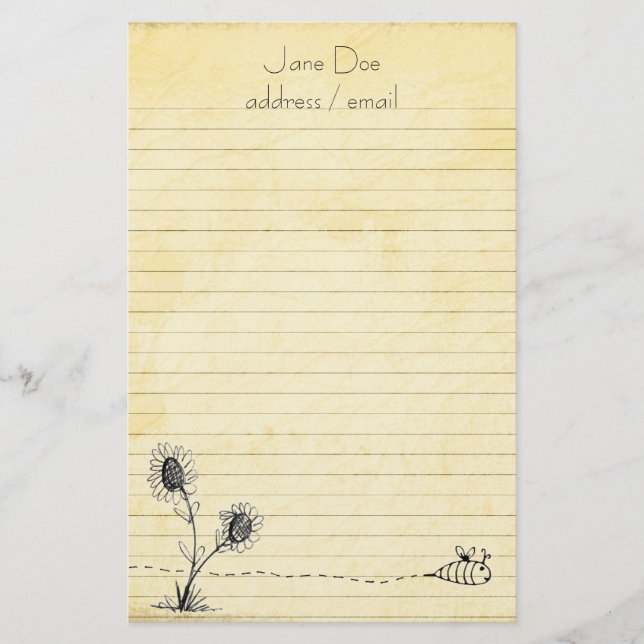 Papelería Estacionario Personalizado (Anverso)