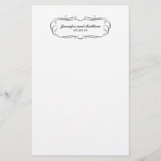 Papelería Estacionería Boda de Tuxedo en gris
