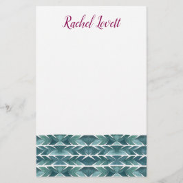 Papelería Estacionería de textura de cactus verde