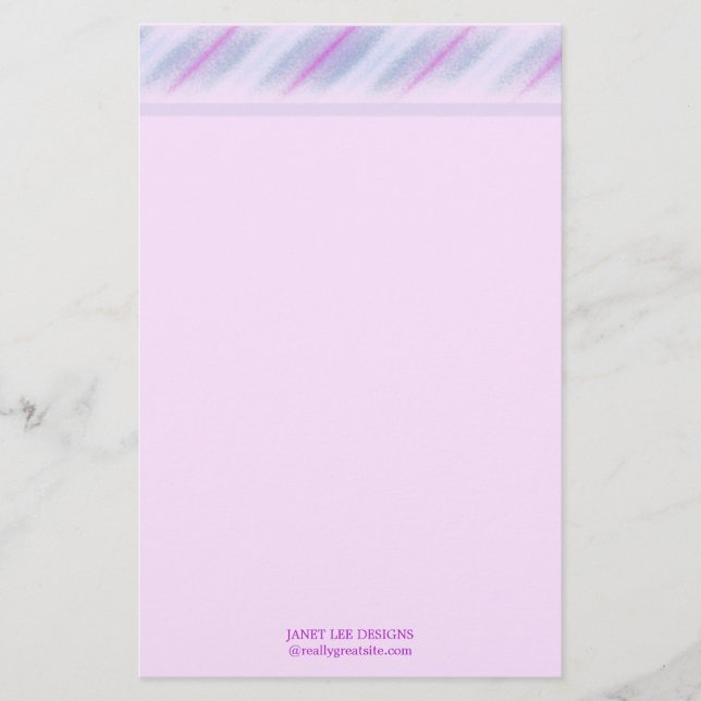 Papelería Estadísticas de información de diseño abstracto (Anverso)